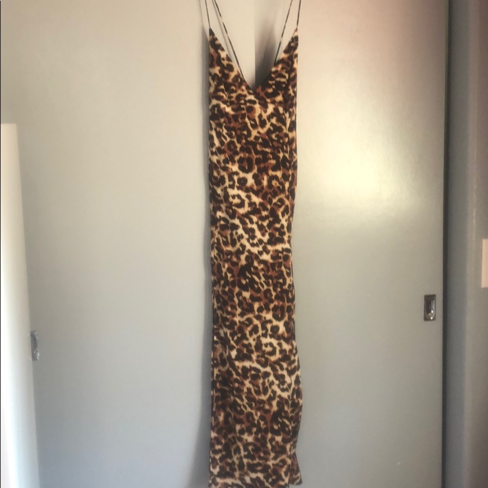 Endless summer leopard print dress